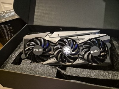Inno3D iCHILL RTX 3080 X3 10GB mit Alphacool Wasserblock + Originalkühler & OVP