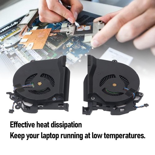 Laptop CPU And GPU Cooling Fan Fit For Studio ZBook 15 G5 ZBook 15 G6 Serie KUI - Bild 22 von 22
