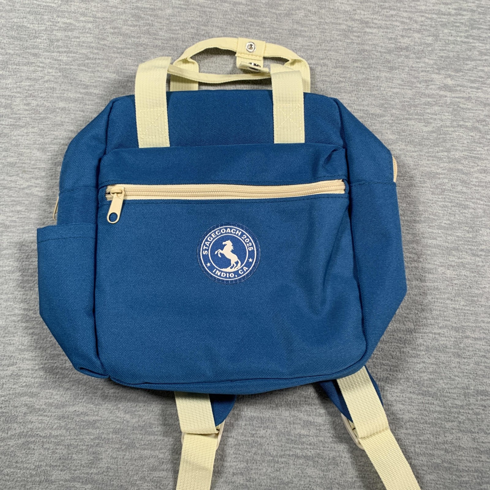 Stagecoach 2023 Backpack Blue White Indio Festival Bag Trave