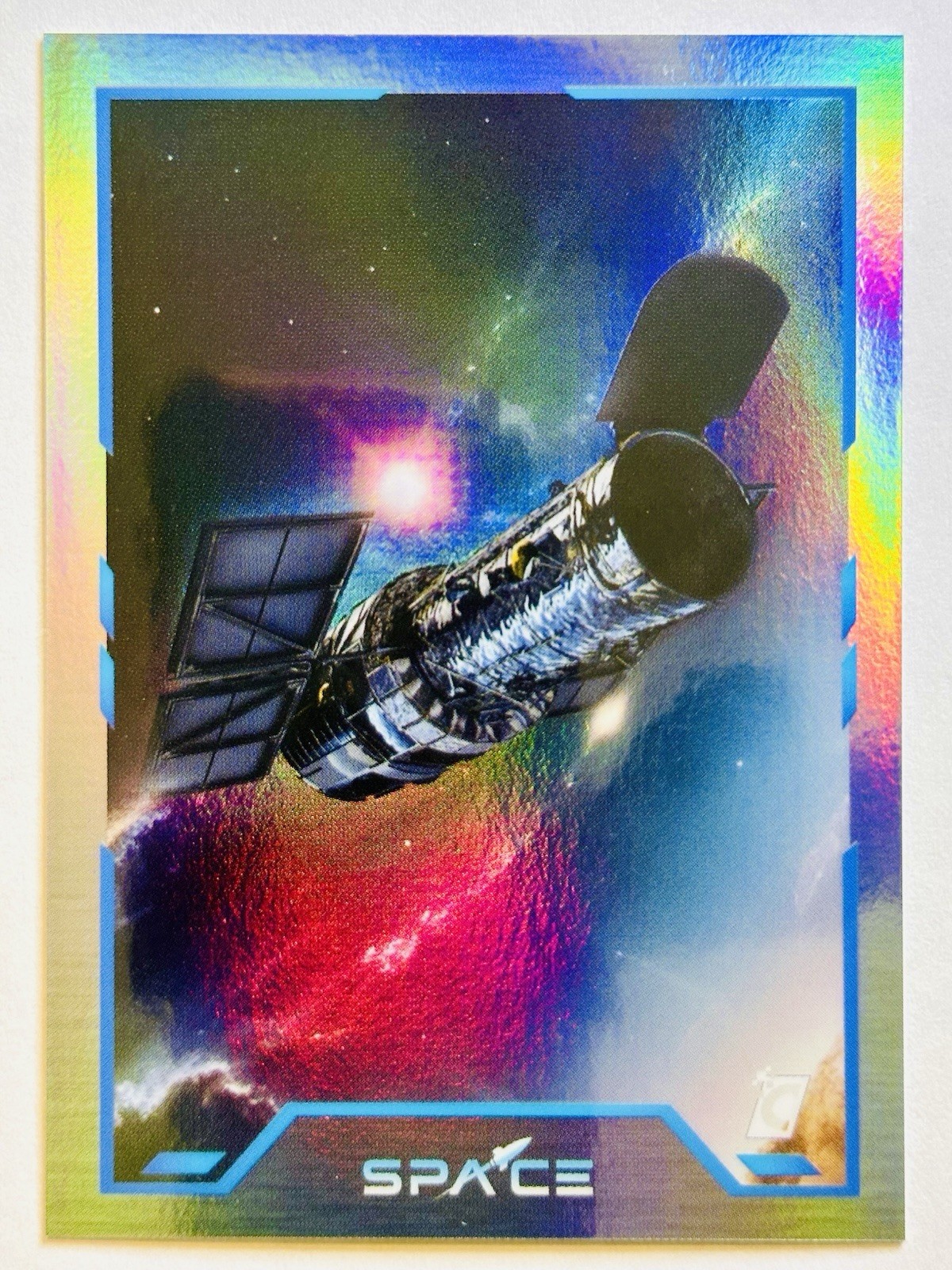 HUBBLE TELESCOPE  #55  2025 Cardsmiths SPACE Galactic Edition Rainbow HoloFoil