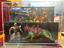 Mattel Vintage Masters of the Universe MOTU He-Man & Battle Cat Boxed Set w/Case