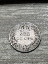 Edward VII, Sixpence, 1904, 0.925 Silver, Scarce, Key Date