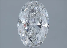 Cert. AGI 1.49 CT Oval Cut Natural Mined Diamond Loose E color SI1 clarity