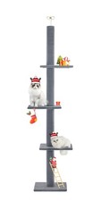 Cat Tree Floor to Ceiling Cat Tower Height 95-108" Adjustable Kitten Tree Tal...