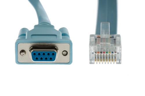Cisco DB9 to RJ45 Console Cable, 15 foot, 72-3383-01 - Lifetime Warranty - 第 3/4 張圖片