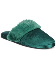 Inc International Concepts Women's Faux-Fur-Trim Boxed Slippers Size S 6.5-7 US