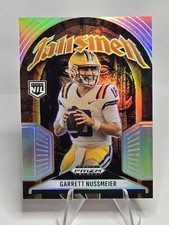 Garrett Nussmeier 2025 Panini Prizm Black #23 SILVER PRIZM SP Talismen LSU 📈🔥