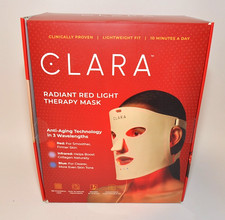 Clara Radiant Red Light Therapy Wearable Mask, Anti-Aging, LED Red Infrared Blue