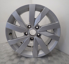 VOLKSWAGEN PASSAT 16" SILVER ALLOY WHEEL RIM 3G0601025A (Y-88)