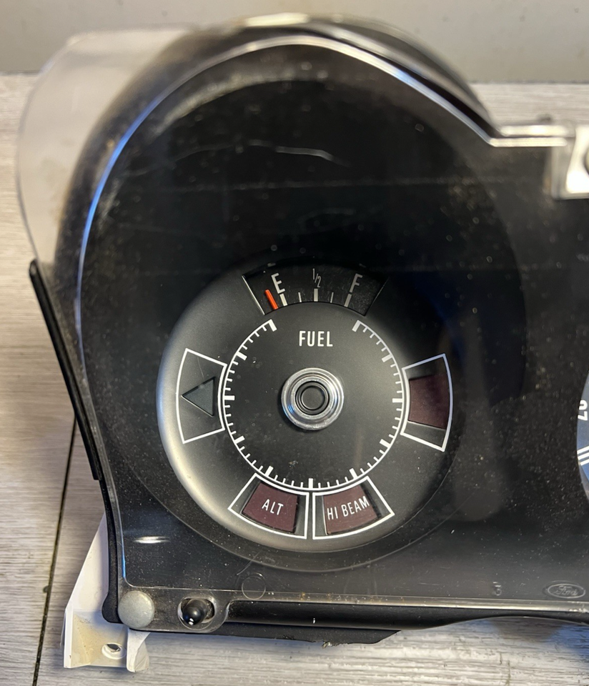 1972-1973 Ford Torino gauge instrument cluster speedometer temp fuel | eBay