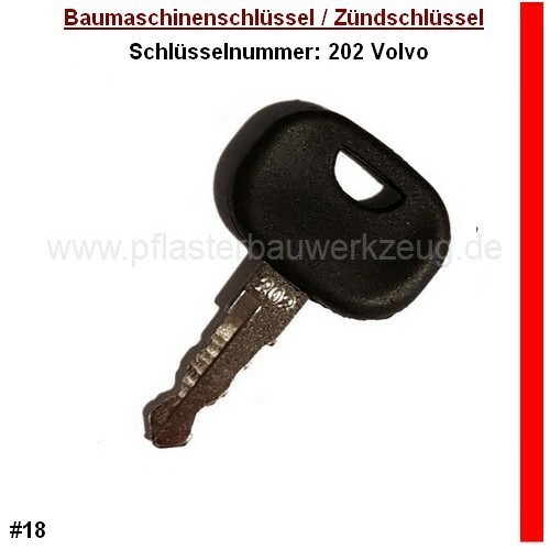 10 Stück Universale Zündschlüssel Für Baumaschinen - Passend Für Bagger, Stapler, Radlader & Minibagger