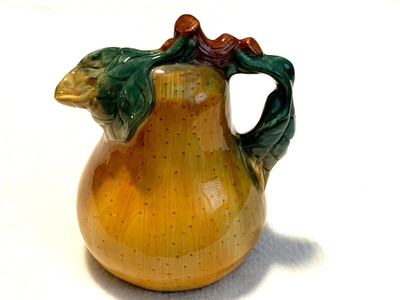 Sakura Sonoma Pitcher 72 oz Figural Pear Hand Painted