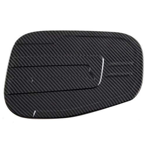 Glossy Black Car Gas Oil Fuel Tank Cap Cover Trim For Ford Ranger 2023 2024 2025 - Foto 8 di 9