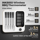 Inkbird Wireless Meat Thermometer Oven BBQ Cooking Bluetooth WiFi Remote Control