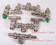 BNC / PC LAN ISA Network: Coax Connector Tee End Piece Coupler / Choice - 1pc