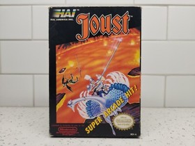 Joust (Nintendo, NES) Complete In Box, Free Shipping!
