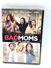 Bad Moms DVD 2017 Mila Kunis Kristen Bell Chistina Applegate NEW Ships FREE