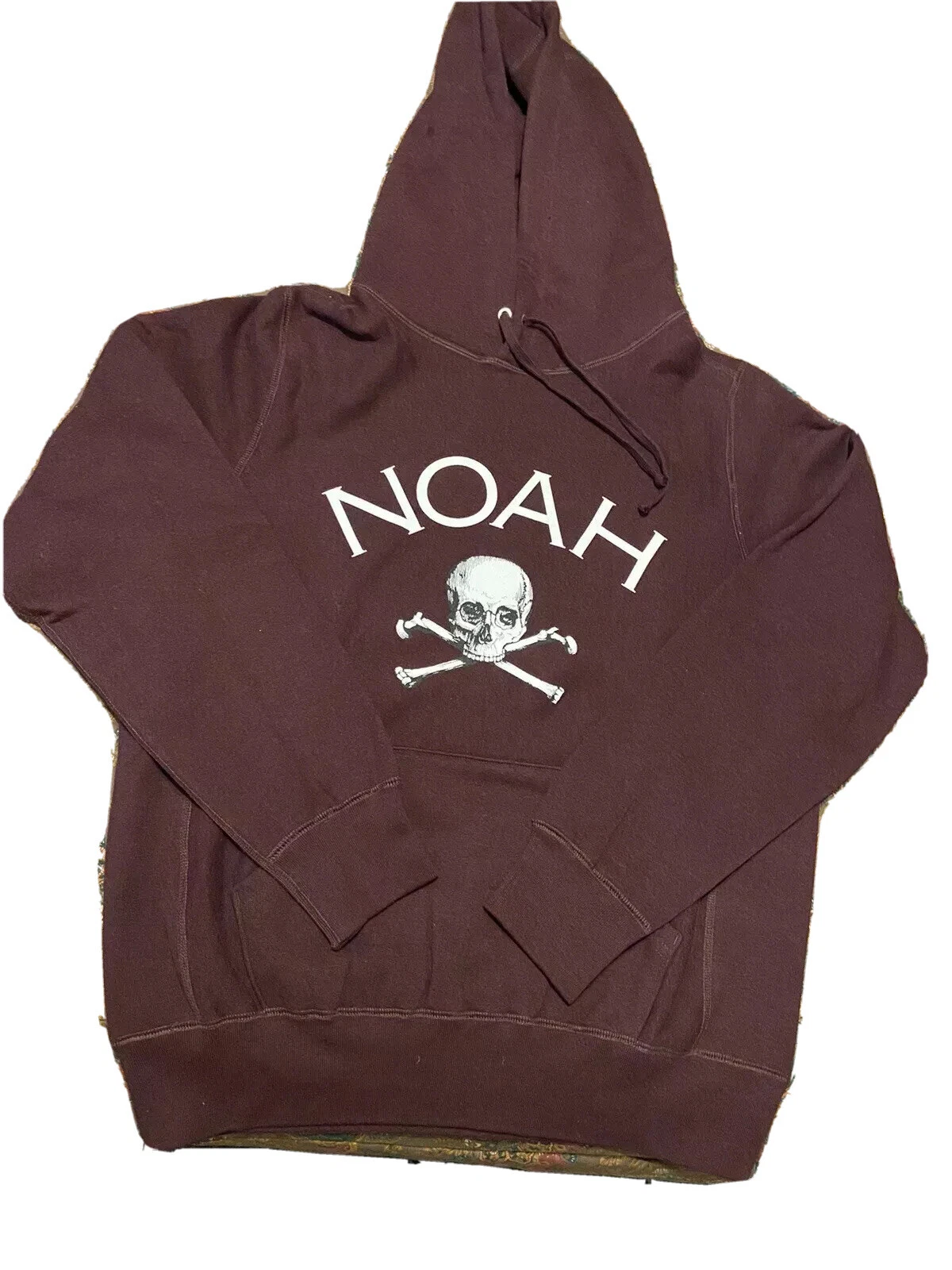 Sweat à capuche neuf Noah Jolly Roger Skull Supreme Medium Bape