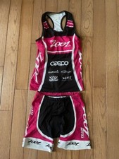 Zoot triathlon women's 2 piece race kit size S