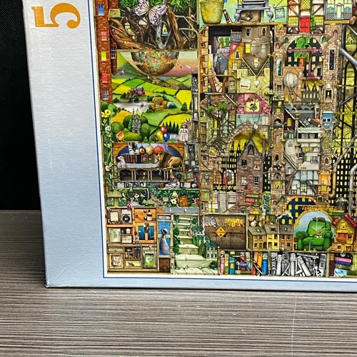 Used Ravensburger Colin Thompson: Bizarre Town 5000 Piece Jigsaw Puzzle 60 x 40 - Picture 5 of 11