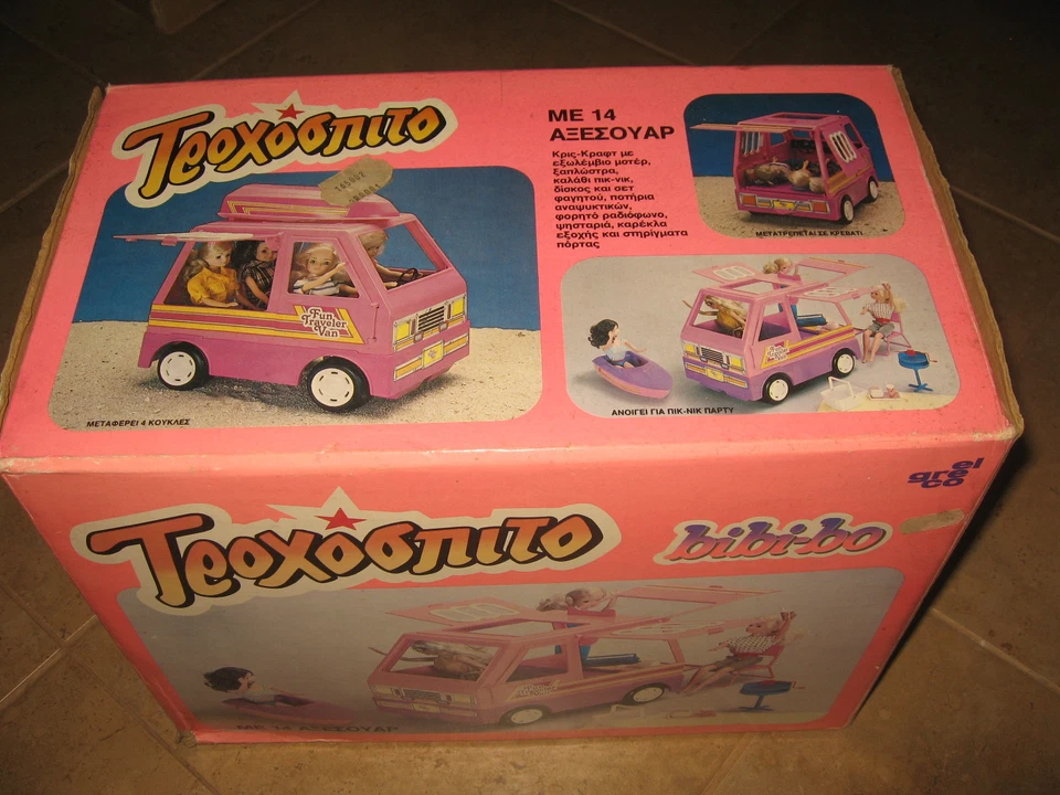 ¡Rara caravana “Bibi bo Fun Traveler Van” hecha por El Greco! ¡Como nuevo! ¡¡Nuevo!!! Foto 3 de 4