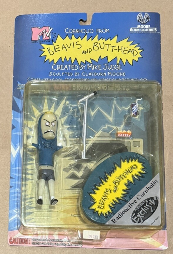 Beavis and Butt-Head Radioactive Cornholio Figure Moore