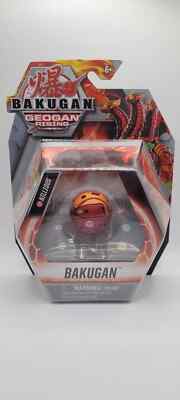 Bakugan Geogan Rising Bakugan Pyrus Nillious With Gate Card