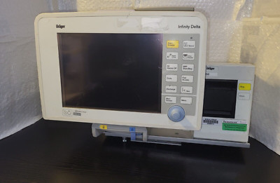 Siemens Drager Infinity Delta Monitor EN MS13466 w/Drager R50 UNI printer