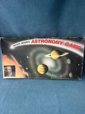 1980 - Seltenes Vintage Patrick Moores Astronomie Spiel - KOMPLETT SEHR GUTER ZUSTAND