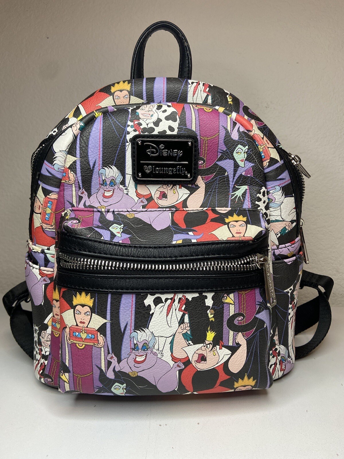 Loungefly Disney Villains Mini Backpack Read!!! Gem