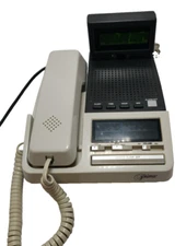 RARE Vintage Prima Phone Alarm Clock AM FM Radio Telephone