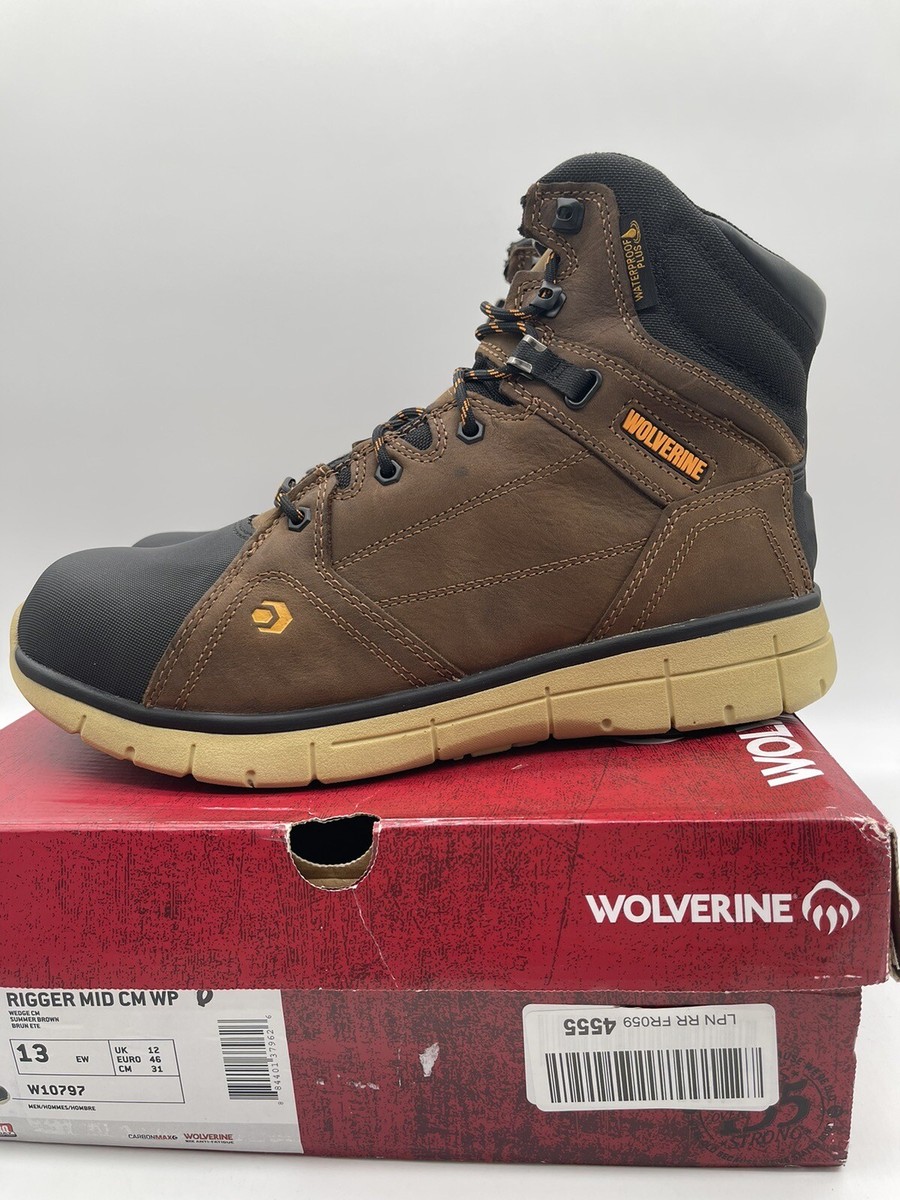 Wolverine Men's Rigger Epx Carbonmax Composite Toe Work Boot