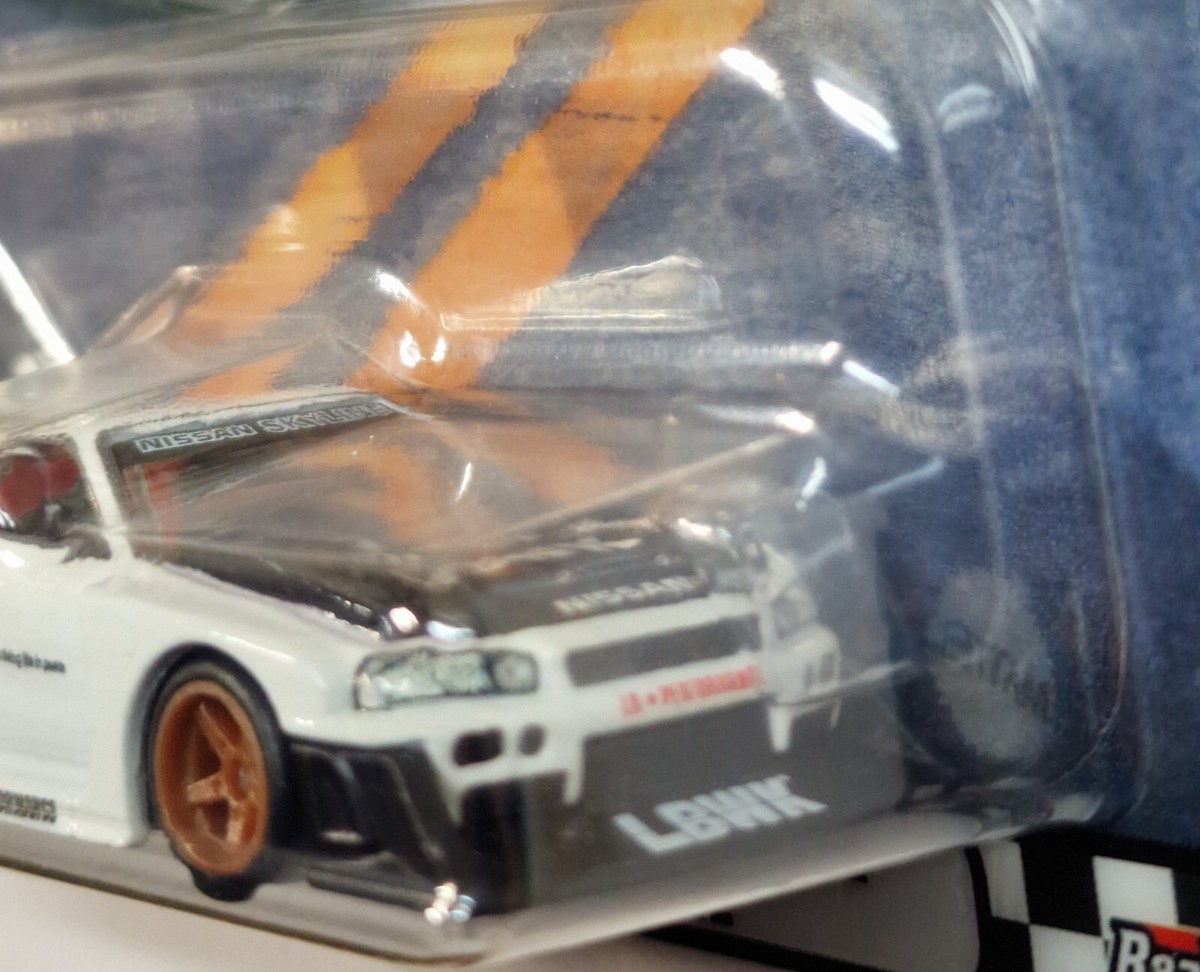 Hot Wheels PREMIUM LB-ER34 SUPER SILHOUETTE NISSAN SKYLINE LIBERTY 