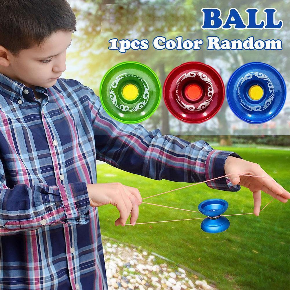 YoYo Ball Bearing String Trick Alloy Kids Toy Q4W3 F8T8 eBay