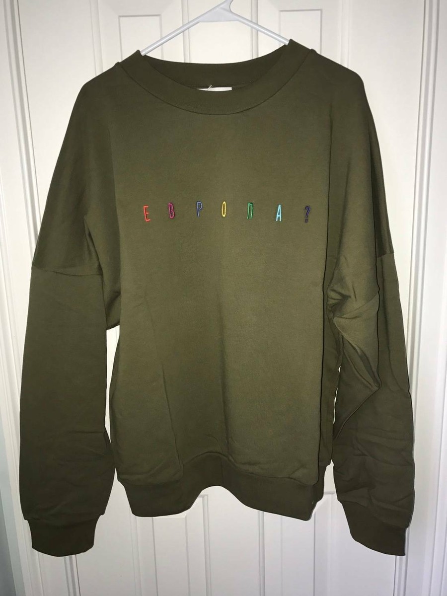 Gosha Rubchinskiy Europa? Khaki green Sweatshirt size medium Gosha Rubchinskiy Europa? Khaki green Sweatshirt size medium