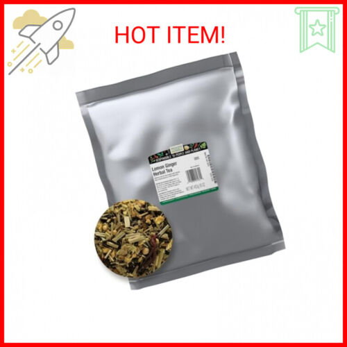 Frontier Co-op Lemon Ginger Herbal Tea 1lb
