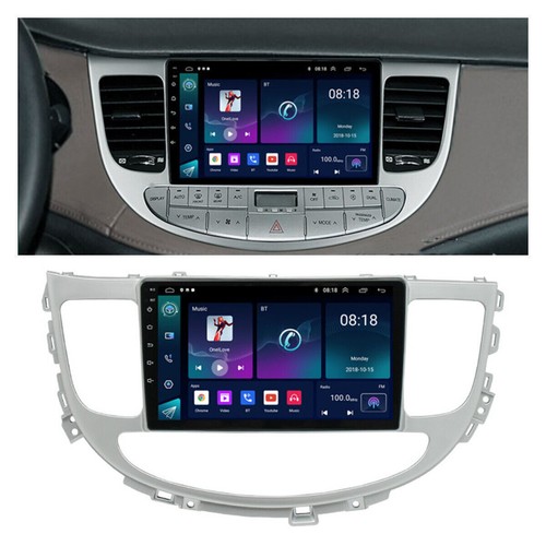 4+64GB FOR 2009-2014 HYUNDAI GENESIS SEDAN ANDROID CARPLAY CAR STEREO RADIO GPS - Picture 1 of 24