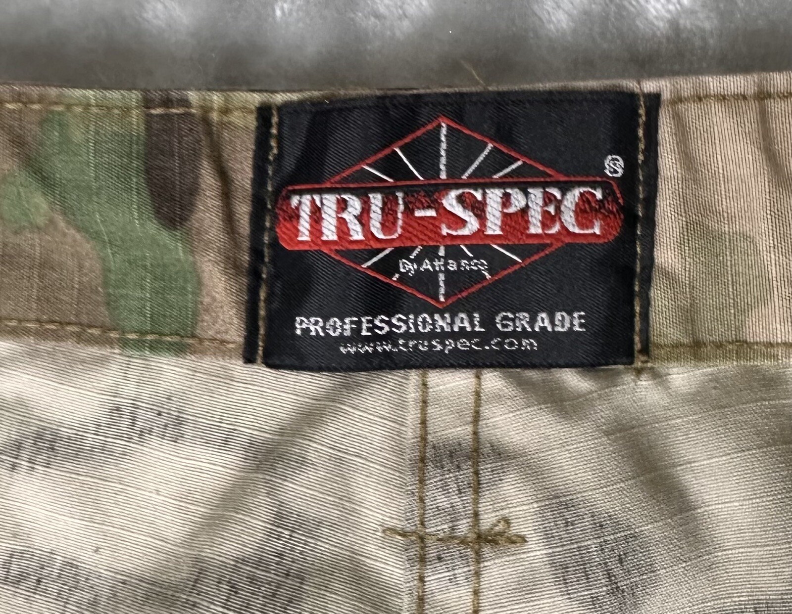 Tru-Spec T.R.U. Pants 24-7 Series Original Mens Size XL Knee Pad Compatible Camo