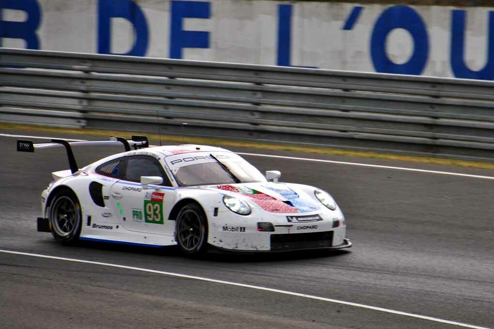 Porsche 911 RSR No93 2019 Le Mans motorsport photo print