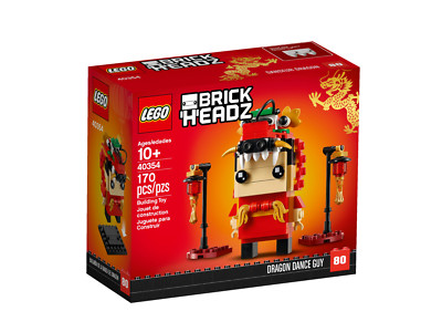 LEGO BrickHeadz 40354 Drachentanz-Mann - NEU & OVP