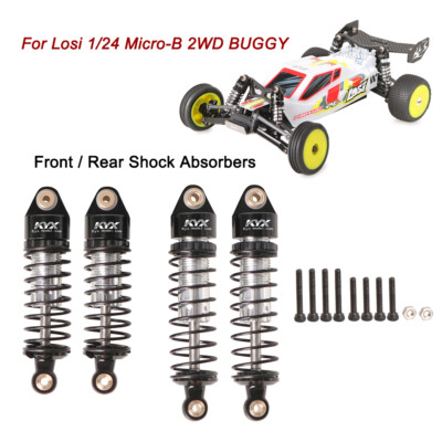 Aluminum Alloy Front Rear Shock Absorber For Losi 1/24 Micro-B 2WD BUGGY RC Part