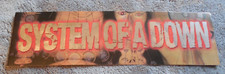 System Of A Down Mezmerize Promotional Foil Sticker Columbia Records 2005