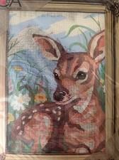 Printed needlepoint kits Tapestry Canvas Floss NeedleIncluded 30x40 Doe Rto
