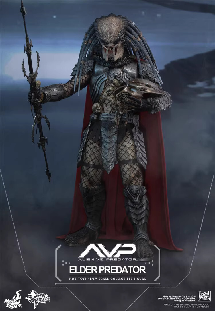 New Hot Toys MMS325 Alien VS. Predator AVP Elder Predators 14