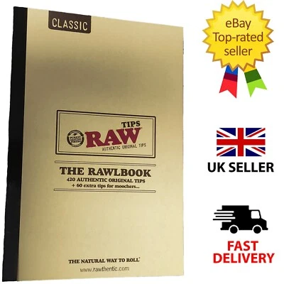 The RAWLBOOK - Authentic Original Tips 480 Tips - Full Book Natural Way to Roll