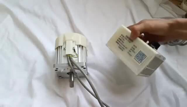 550W Permanent Magnet Servo Motor+Controller Driver Face Mount For Belt Sander