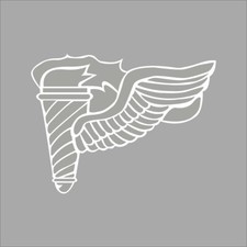 Us Army Pathfinder Badge Military 1 Color Window Wall Vinyl Decal Sticker