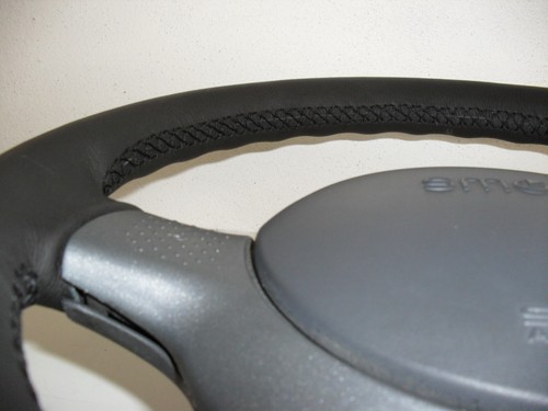 Smart For Two rivestimento coprivolante in vera pelle da cucire a mano - Imagen 2 de 3