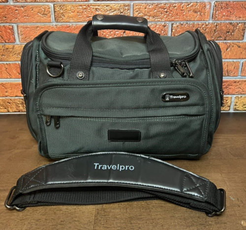 Travelpro Platinum 3 Green Ballistic Nylon 16" Duffle Bag w/ Shoulder Strap