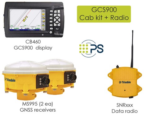 Trimble 3D GPS Dozer Machine Control Cab Kit GCS900, SNR930 Radio Preowned - Picture 2 of 10